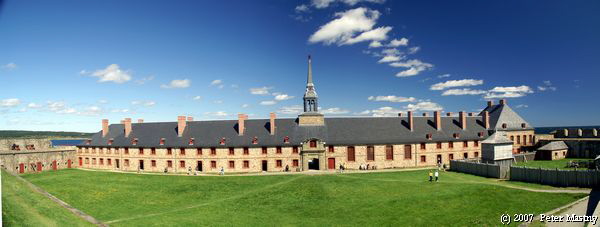 das Fort von Louisbourg