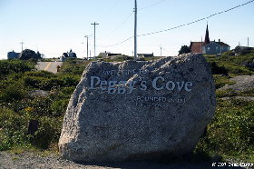Peggys Cove Sign