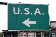 USA sign